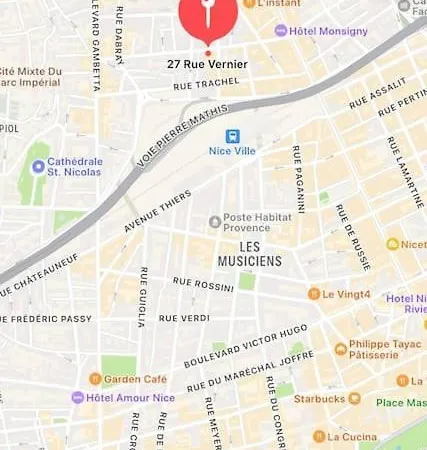 Apartamento Appartement, En Plein Centre , Face A La Gare Centrale, Centre Niza
